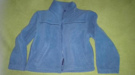 Teplucka mikina na zips, 104