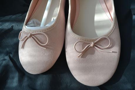 Ružové balerínky, h&m,38