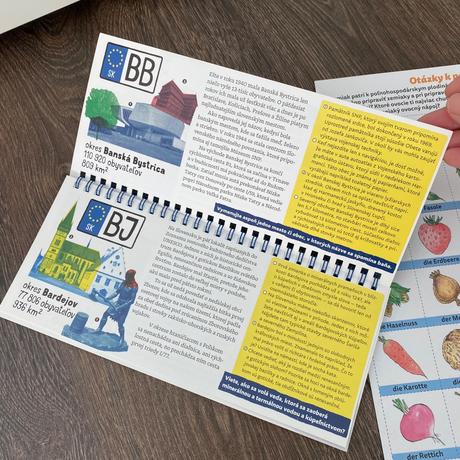 Knižka + pexeso + nožnice, 