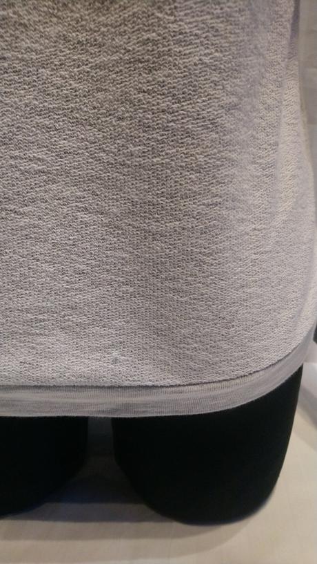 Sivá mikina so strieborným motívom, new collection, m