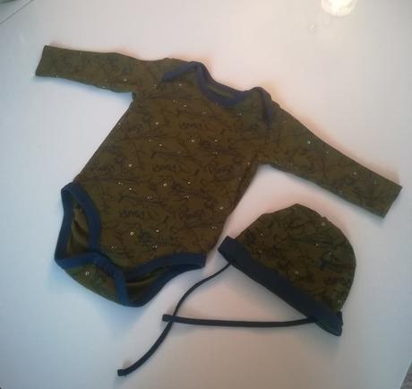 Set body a čiapka 62-68, lupilu,62