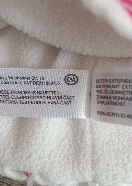 Zateplená čiapka c&a na 5-8 rokov / super stav, c&a,54