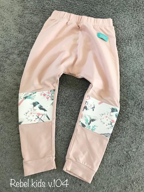 Pudlové tepláky rebel kids v.104, rebel kids,104