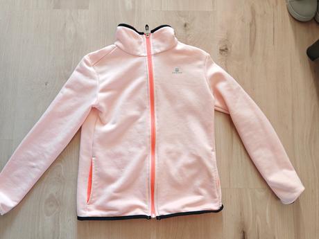 Jemne neónová mikina krásna 146 až s, decathlon