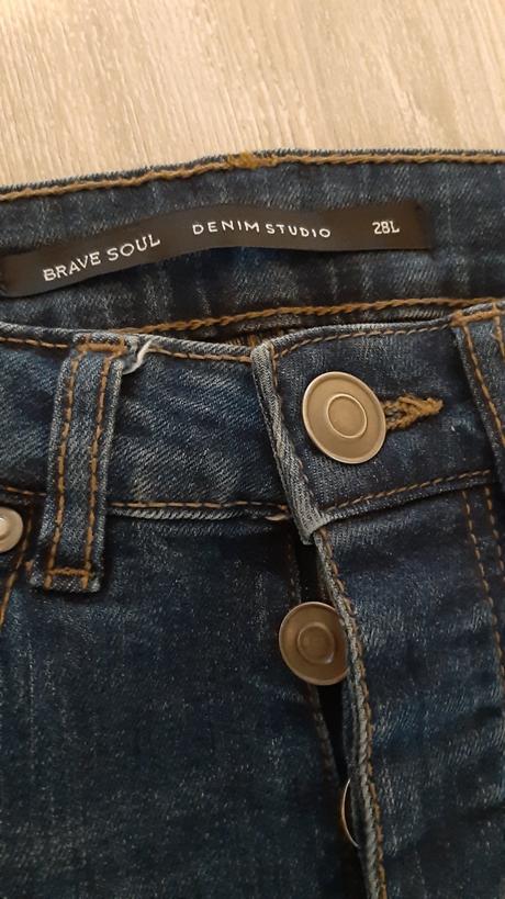 Chlapčenské rifle brave soul vel.28, denim,28