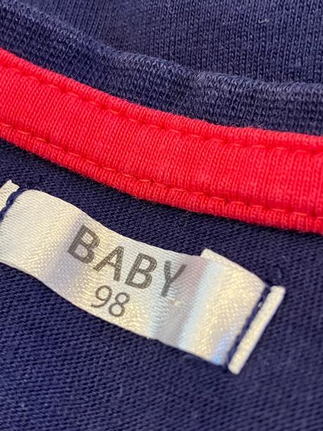 Dievčenské tričko so srdiečkami (98), baby,98