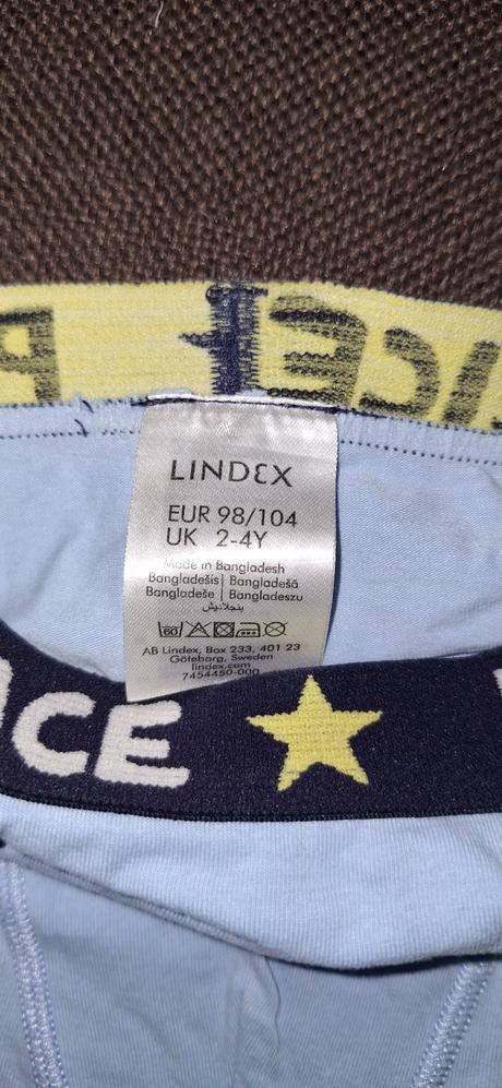 Policajne trenky lindex 2x 98/104, lindex,98
