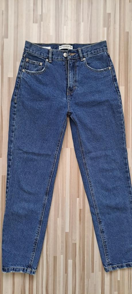 Modré rifle v.34, pull&bear,34