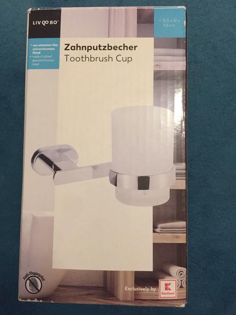 Pohár na zubné kefky (nový), 