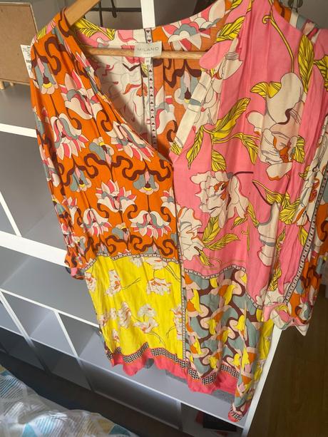 Farebne letne šaty, xxl