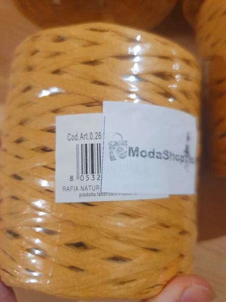 Rafia na háčkovanie, 