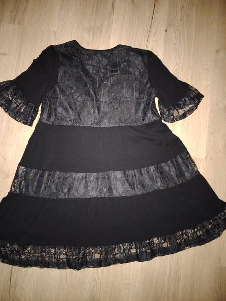 Čierne šaty, xxl