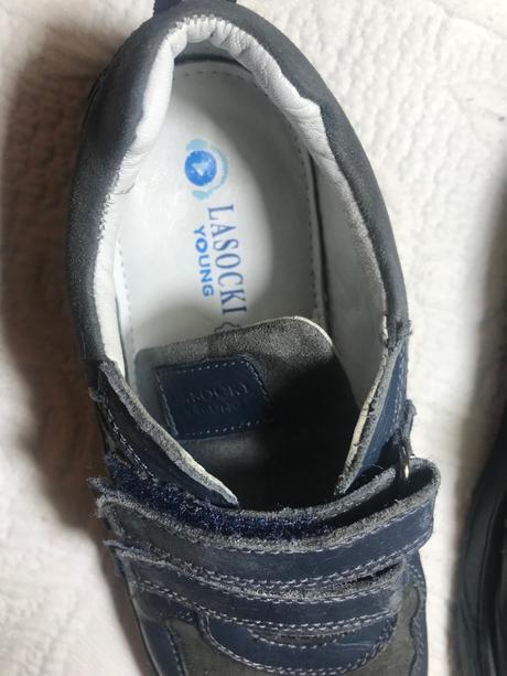 Kožené topánky, lasocki,34