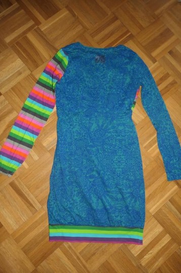 Desigual original krasne dievcenske/damske saty, desigual,xs