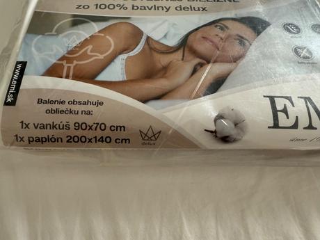 2x postelne z deluxe bavlny, šírka (cm): 140,dĺžka (cm): 200