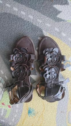 Damske kozene sandale, deichmann,41