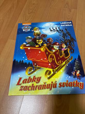 Labkova patrola paw patrol kniha, 