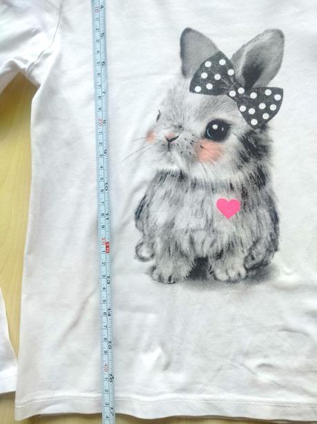 Tričko so zajkom, h&m,122