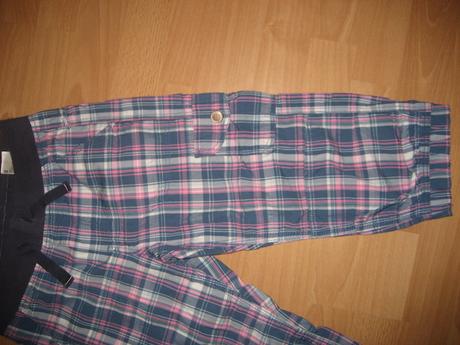 3/4 pohodlné nohavice, h&m,140