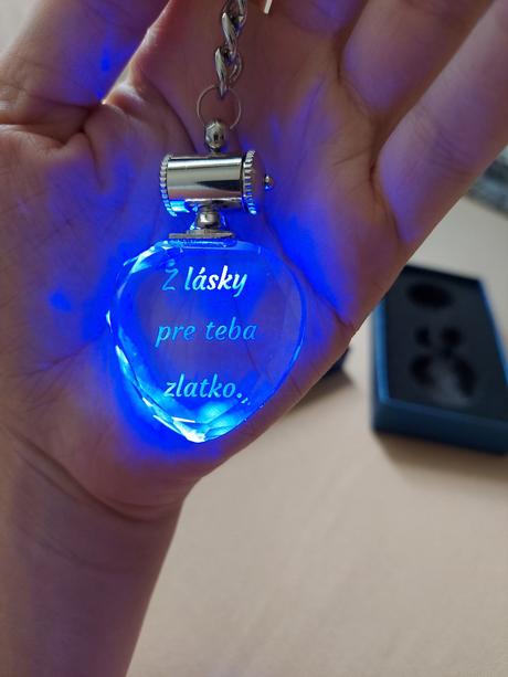 Kľúčenka z lásky pre teba zlatko, 