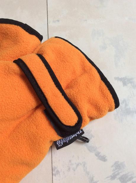 Teplé flisové rukavice thinsulate, 