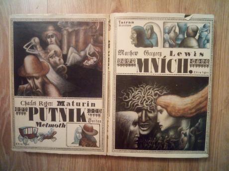 Mních vs. pútnik - obojstranná kniha ô,