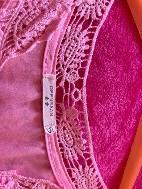 Ružová blúzka, xxl
