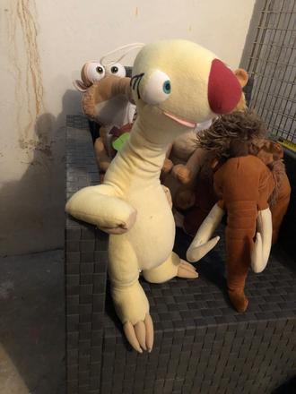 Doba ľadová plyšové hračky 4ks,