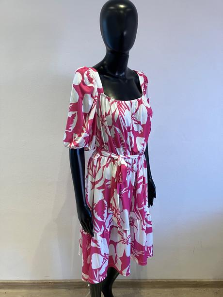 Dámske vzorované šaty bodyflirt (44-46), xxl