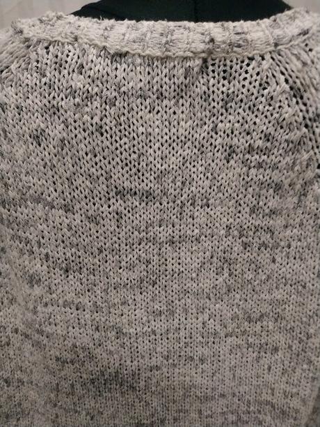 Dámsky acrylový sivý pulóver, isle, xl