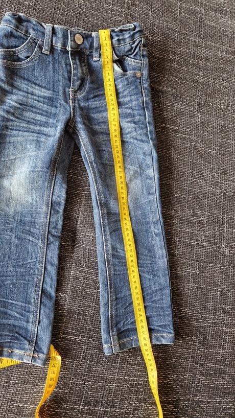 Dievčenské rifle 104 tmavomodré, 104