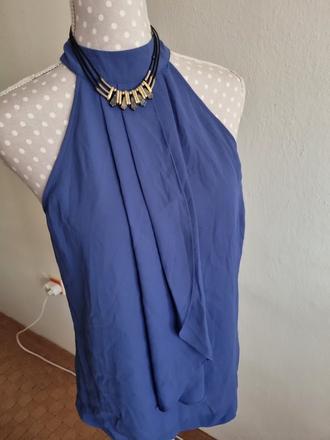 Padavý modrý top zebra veľ. 38, 38