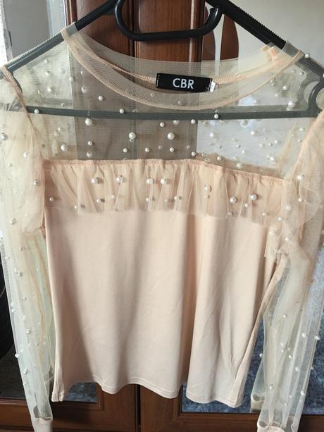 Krásna blúzka - elegantne tričko, s / xs