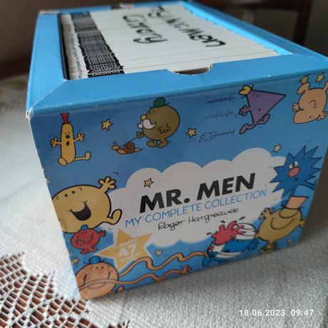 Set 47 knih mr. men,