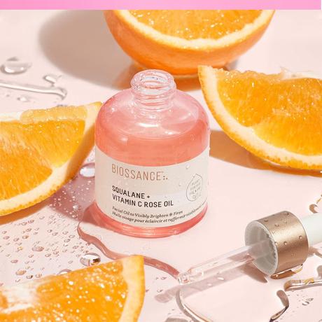 Biossance squalane + vitamin c rose oil 15ml, 