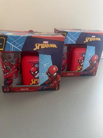2desiatové sady spider man,