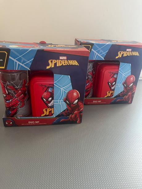 2desiatové sady spider man, 
