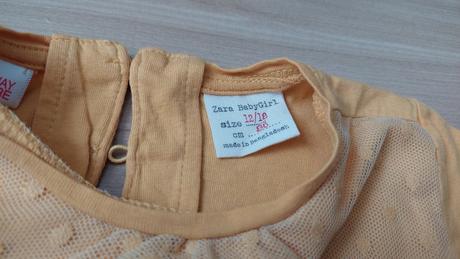 Horčicove tričko, zara,86