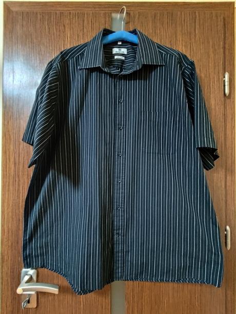 Pánska pásikavá košeľa, veľ.43, stav ako na fotke, 43