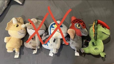 Plyšové dinosaury hračky, 