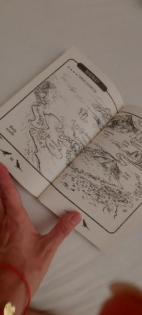 Krásna knižka t-rex a obrovské dobrodružstvo,