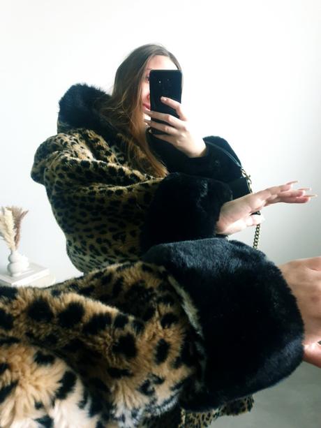 Leo štýlový kožuch xl, xl