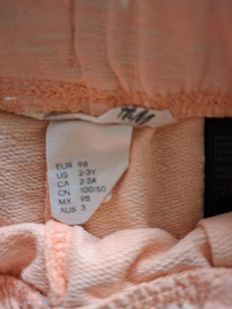 Kraťasy/šortky, h&m,98