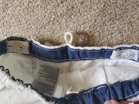 H&m ľanové letné nohavice, h&m,86