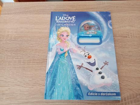 Kniha disney ľadové kráľovstvo(edícia s darčekom), 