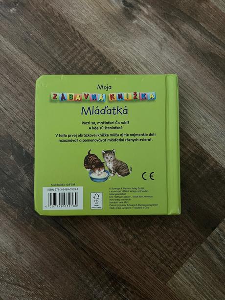Moja závavná knižka mláďatká, 