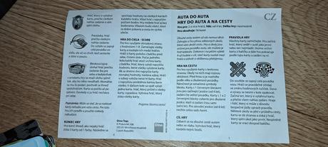 Autá do auta, cestovná hra, 