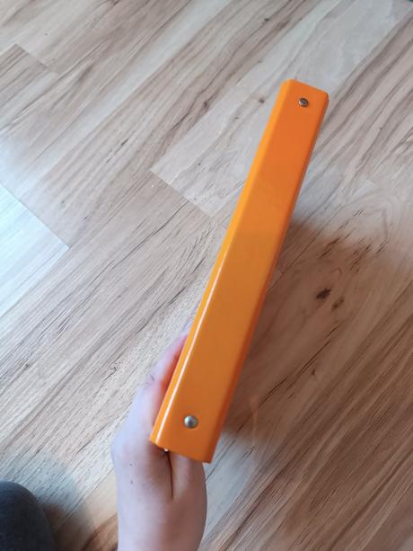 Oranžový šanón/zakladač,