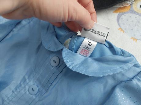 Matilda roald dahl šaty + klobúčik veľ.110-116,