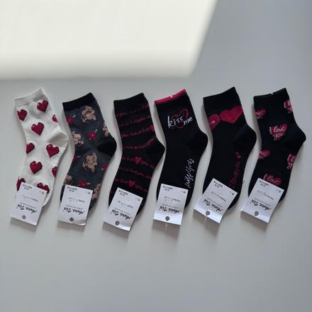 Dámske vysoké ponožky nzp1178, 35 / 36 / 37 / 38